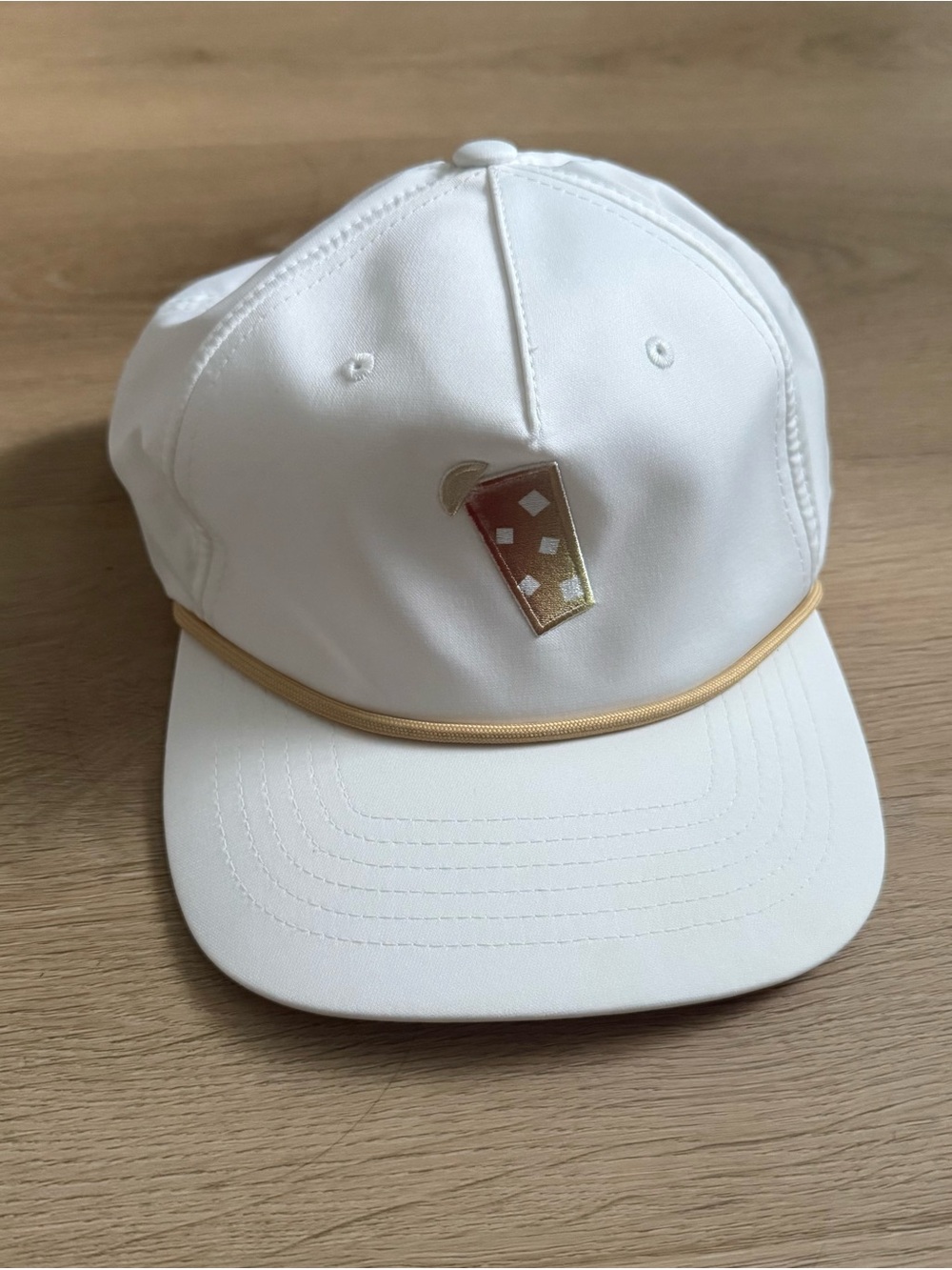 Puma Arnold Palmer Thirst Quencher Golf Rope Hat (White, Adjustable) Cap